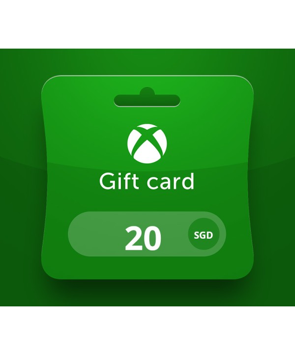 XBOX Live SGD 20 Prepaid Card SG Xbox One Key 